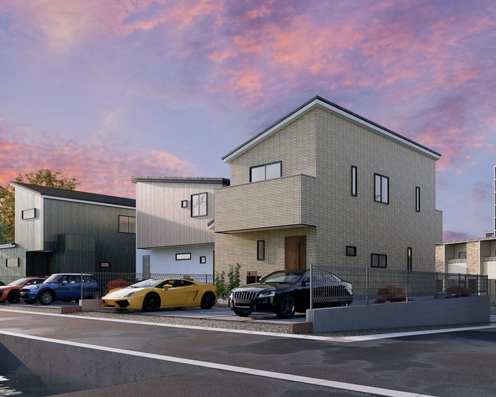 完成イメージパース