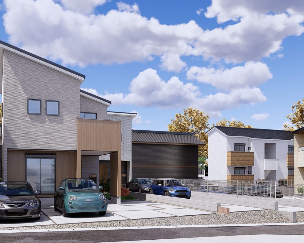 完成イメージパース