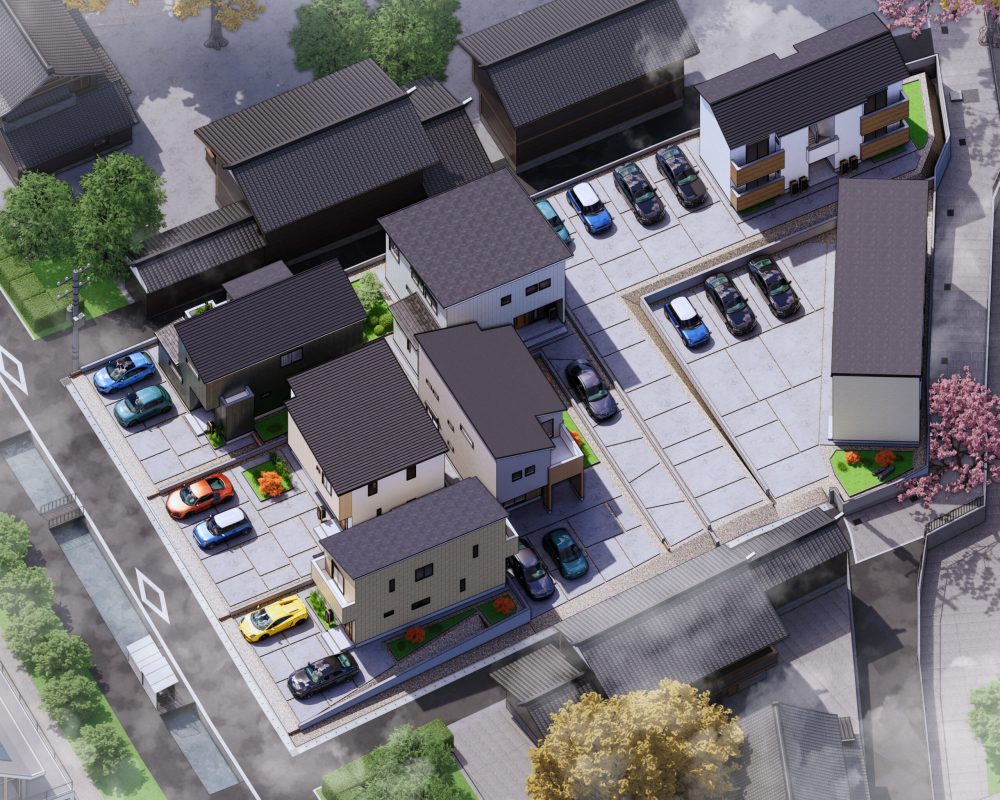 完成イメージパース