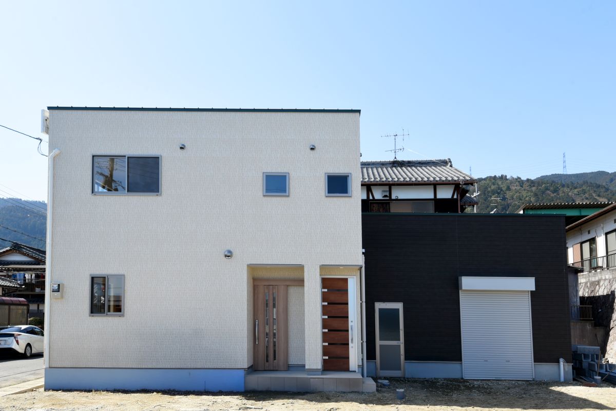 キューブ型の事務所